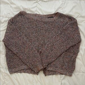 Express Women's Multicolor Knit Sweater